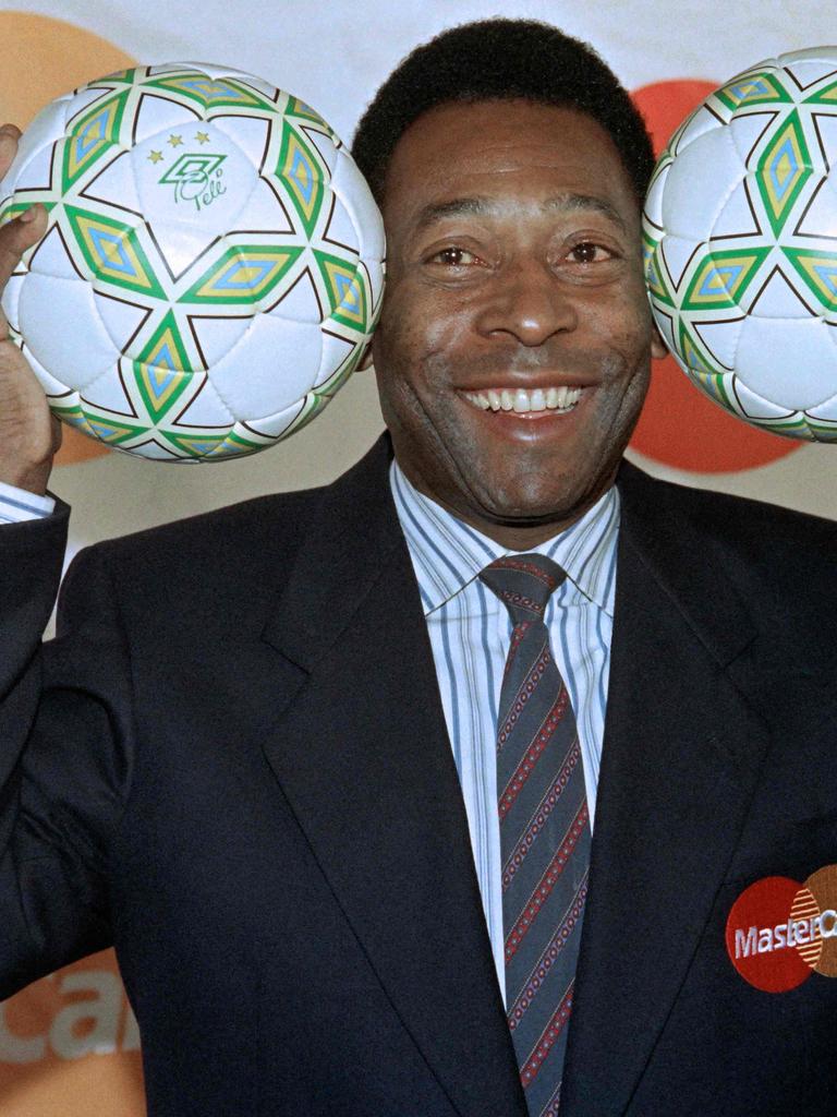 Pele is being mourned around the world. Picture: AFP.