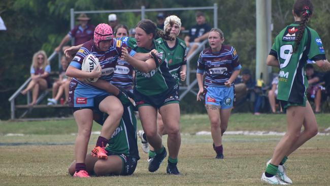 Harvey Norman 19s, Round 1, CQ Capras versus Townsville Blackhawks at Webb Park, Yeppoon, on February 15, 2025.