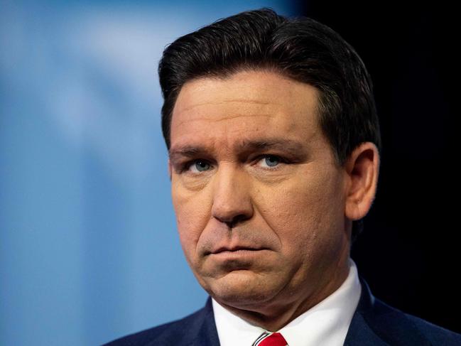 Ron DeSantis dropped out of the US presidential campaign and endorsed former US president Donald Trump. Picture: AFP