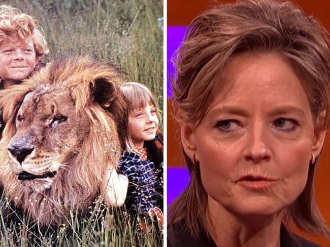 Jodie Foster recalls lion encounter as child actress