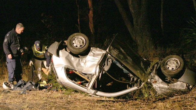 Four people were injured after police car overturned in 2013.