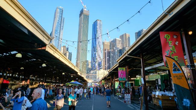 String Bean Alley at Queen Victoria Market. Pic: QVM