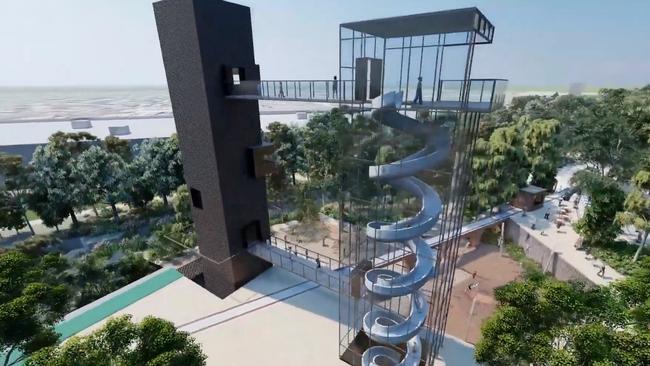 Revealed: Why $65m parklands design features giant slide