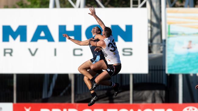 Round 2 NTFL: Darwin Buffaloes v Southern Districts from TIO Stadium. Picture: Che Chorley