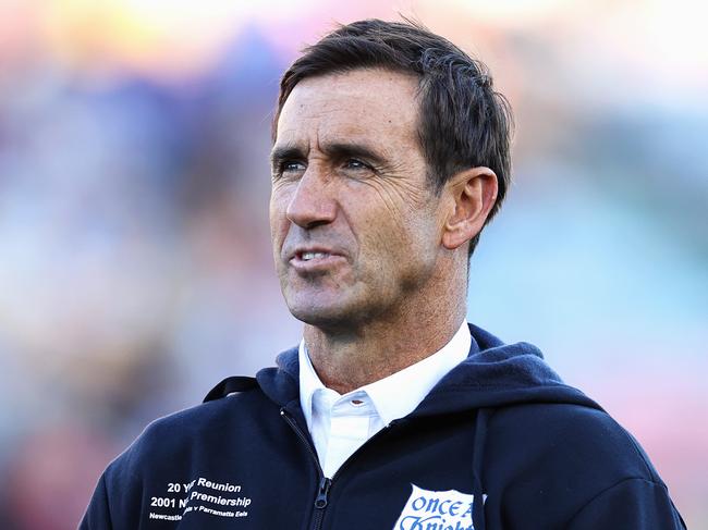 Andrew Johns treated in hospital for Covid