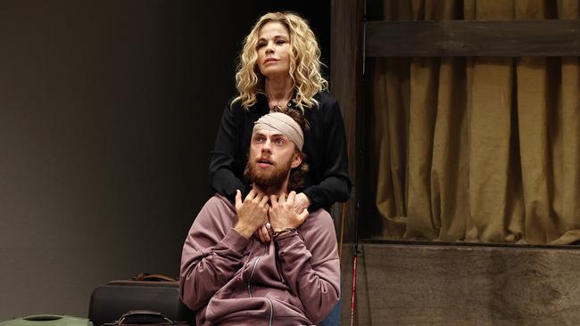 Harry Greenwood and Sigrid Thornton in The Seagull. Picture: Prudence Upton