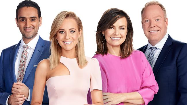 The Project stars: Waleed Aly, Carrie Bickmore, Lisa Wilkinson and Pete Helliar.