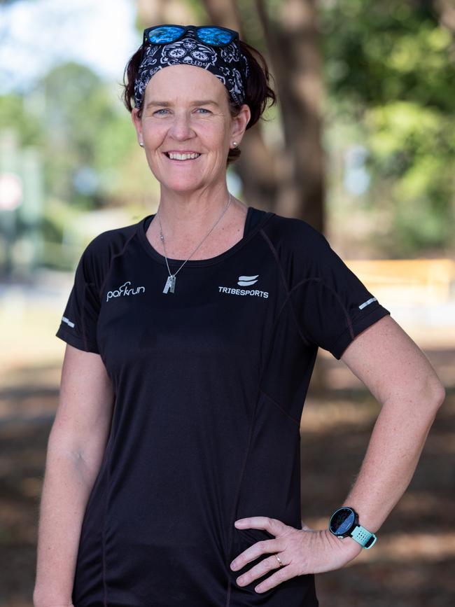 Belinda Jones at Petrie ParkRun. Picture: Dominika Lis