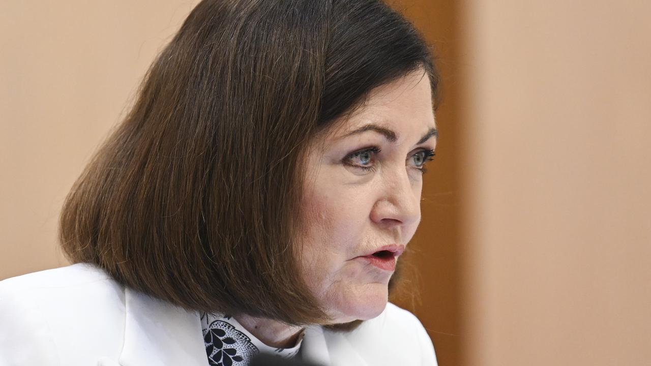 Liberal Senator Sarah Henderson questioned Prof Scott’s leadership. Picture: NewsWire/ Martin Ollman