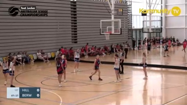 Replay: Basketball Australia School Championships Day 3 - (17G1) Hillcrest CC v Berwick College