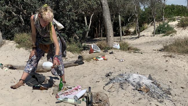 Cop allegedly bitten, dunes trashed in Byron beach party