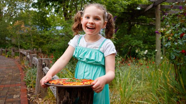 Emmaline Hook, 6, at Lazy Ballerina. Picture: Matt Turner