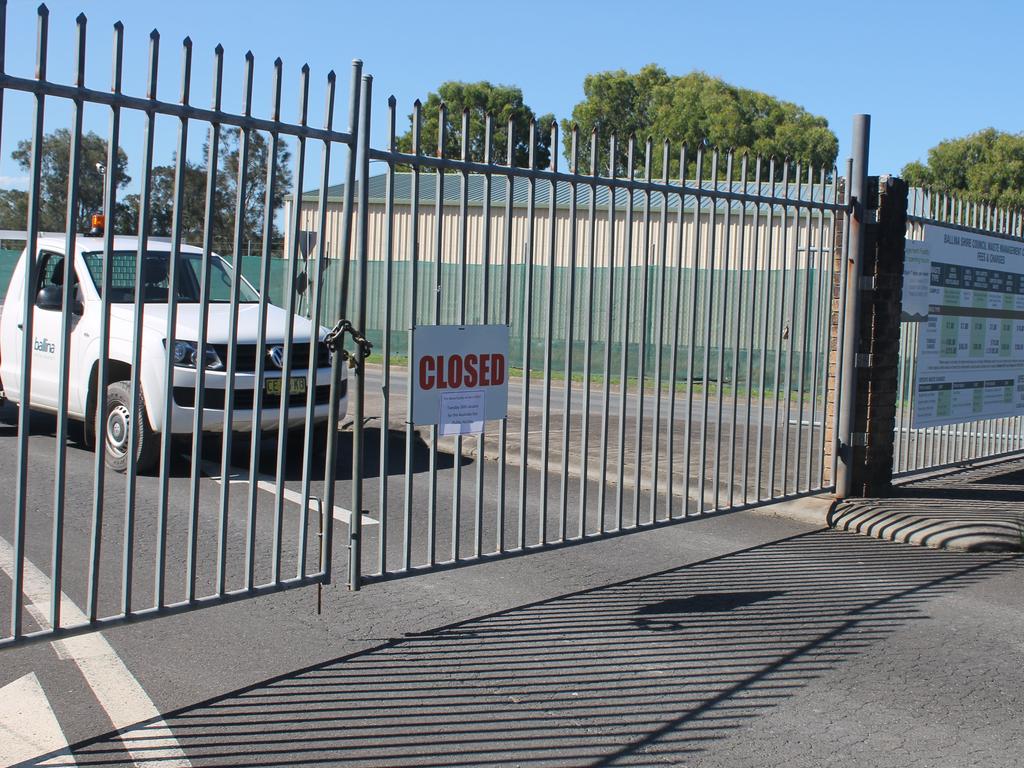 The Ballina Waste Management Centre will be closed on Anzac Day.