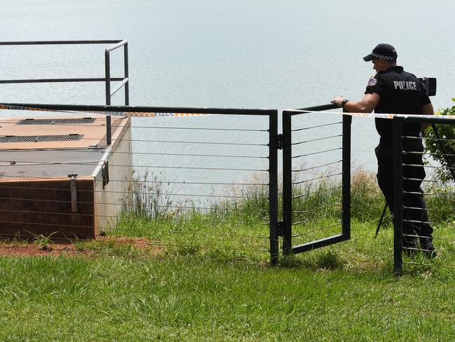 Police are investigating the circumstances surrounding the death of a 29-year-old man who fell from a cliff near the Darwin Esplanade this morning. Picture Katrina Bridgeford.