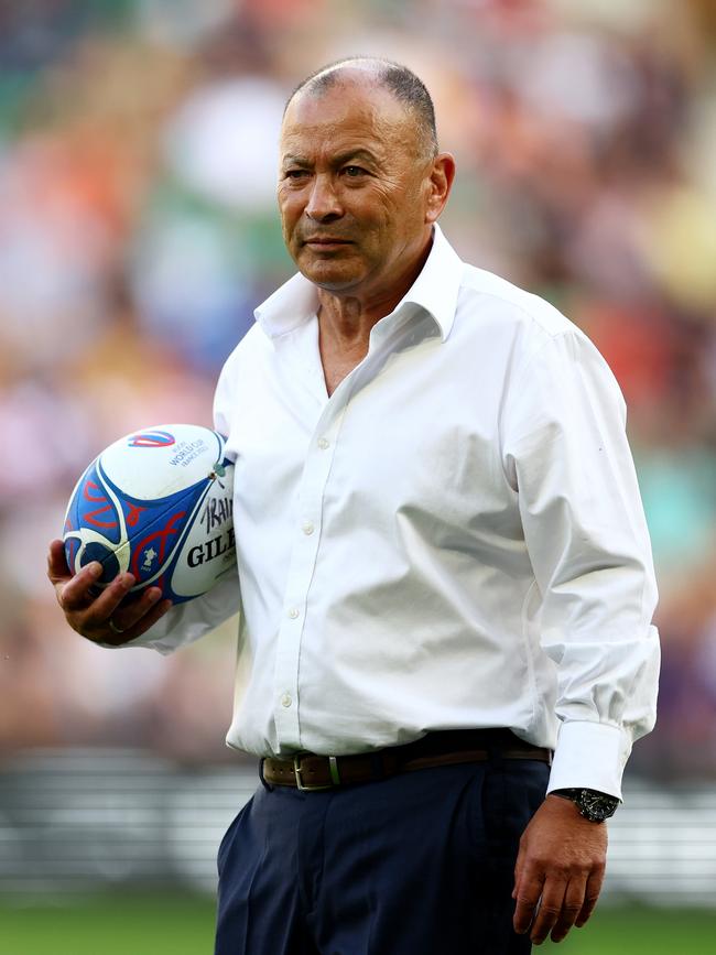 The first thing Rugby Australia must do is get Wallabies coach Eddie Jones under tighter management, writes Cannon. Picture: Getty Images