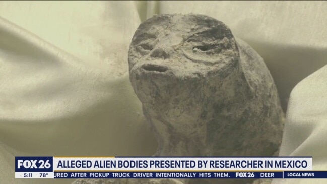 Alleged alien bodies revealed by Mexico researchers | The Australian