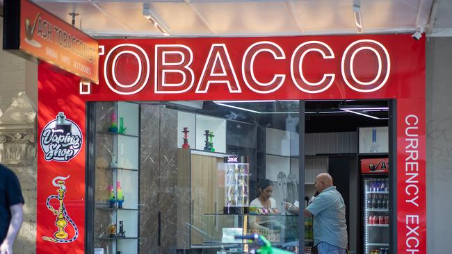 Soon vapes will no longer be available at tobacco shops, and only at pharmacies. Picture: NCA NewsWire / Christian Gilles