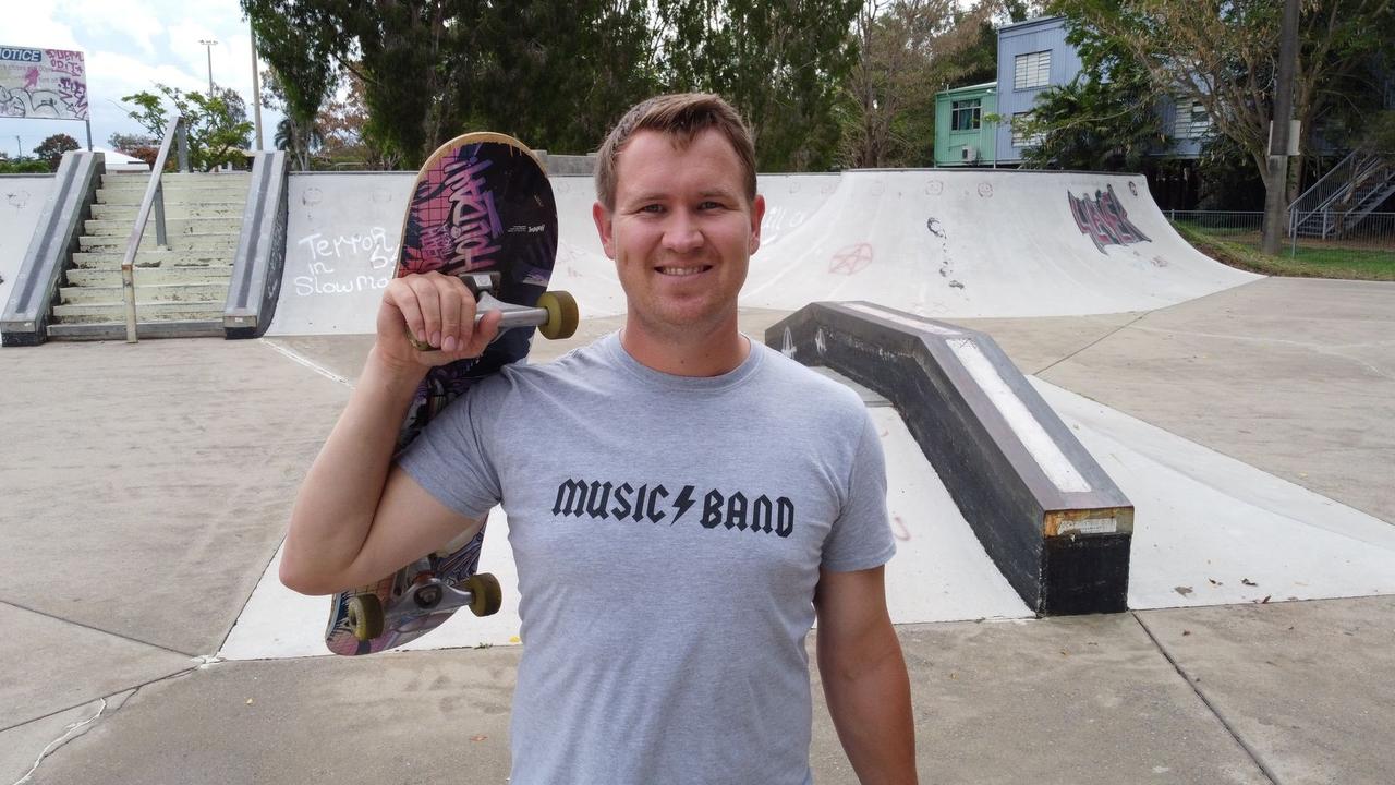 ELECTION PLEDGE: Katter's Australian Party candidate for Rockhampton Christian Shepherd has thrown his support behind a $1 million upgrade of Stapleton Park skate park.