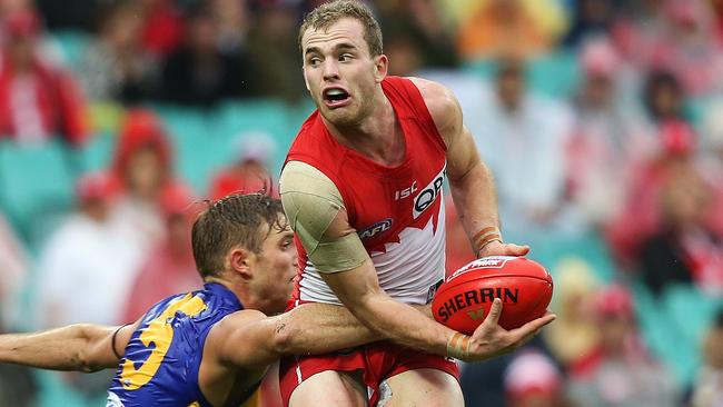 Tom Mitchell is yet to re-sign with Sydney. Picture: Phil Hillyard