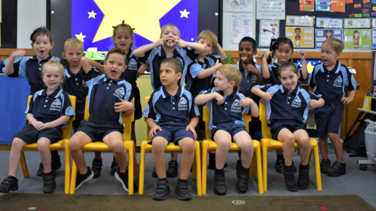 The Hall State School prep 2023 silly photo.