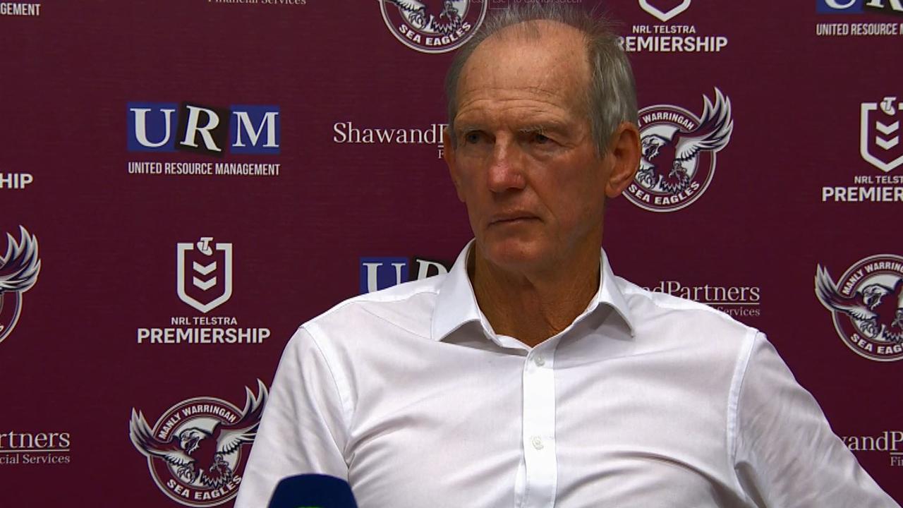 Wayne Bennett was not best pleased with his Souths side