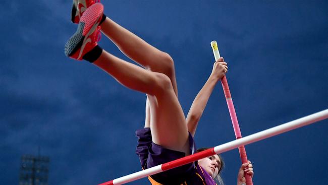 The Queensland All Schools track and field championships at QSAC. . Picture, John Gass