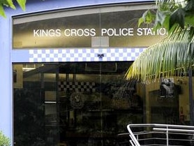 Kings Cross police station. a