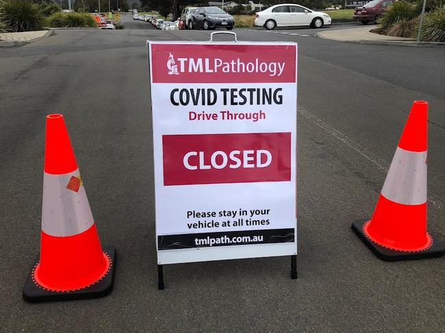 Testing mayhem: Clinic closes before it even opens