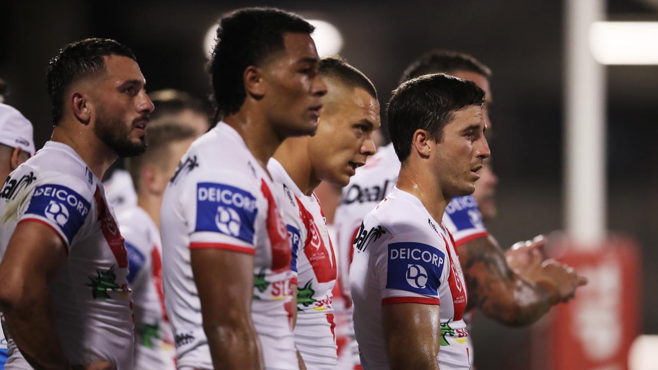 The Dragons have endured a fortnight to forget with a number of their stars in a Covid breach. (Photo by Matt King/Getty Images)