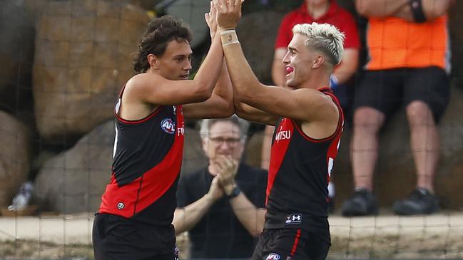 Tex Wanganeen made an impact for Essendon. Picture: Getty Images