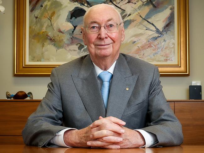 MELBOURNE, AUSTRALIA-NewsWire Photos, JANUARY 18, 2023. Charles Goode who is a prominent director of public companies, is pictured in his Melbourne office in Collins St. Picture: NCA NewsWire / Ian Currie