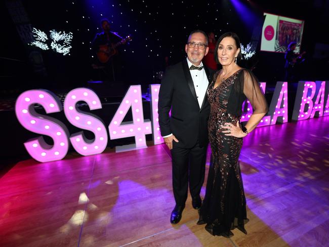 Small Steps for Hannah Gala Ball – Lloyd and Sue Clarke South Brisbane Saturday 16th July 2022 Picture David Clark