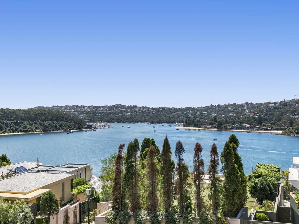 The property has one of the best views in Mosman.