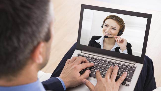 Headsets and ear buds are not a good look for a job interview.