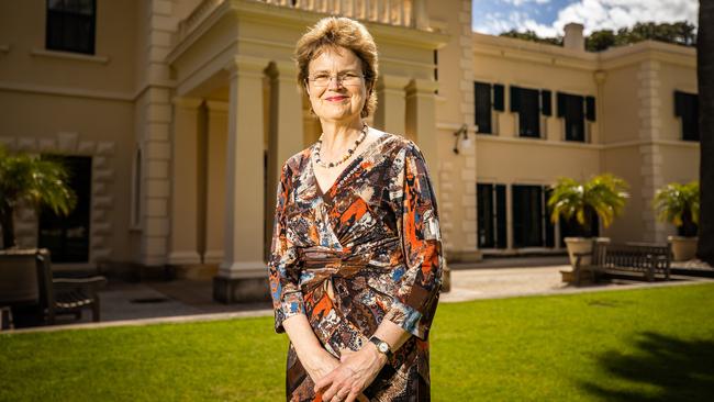 South Australian Governor Frances Adamson at Government House in Adelaide. Picture: Tom Huntley