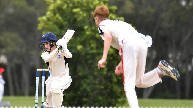 BGS batsman Sam Wallwork against Terrace. Picture, John Gass