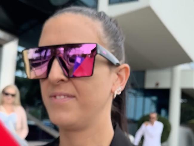 Eloise Kate Bloomfield leaving Maroochydore Magistrates Court on November 11, 2024. Picture: Sam Turner