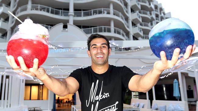 Pictured at Shammi Prasad's new Broad Beach Bar called Memory Lane. Pic: Mike Batterham