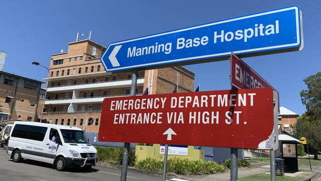 Police say a man has died after officers shot him in the carpark of the Manning Base Hospital in Taree. File Picture: Janine Watson