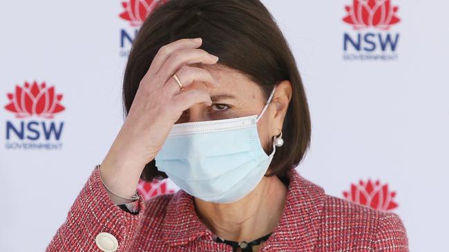 NSW Premier Gladys Berejiklian on Friday. Picture: Getty Images