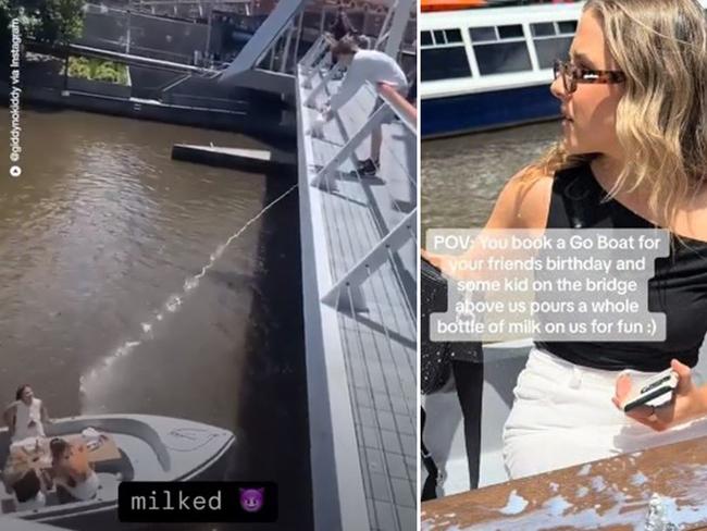 web Go Boat Milk prank