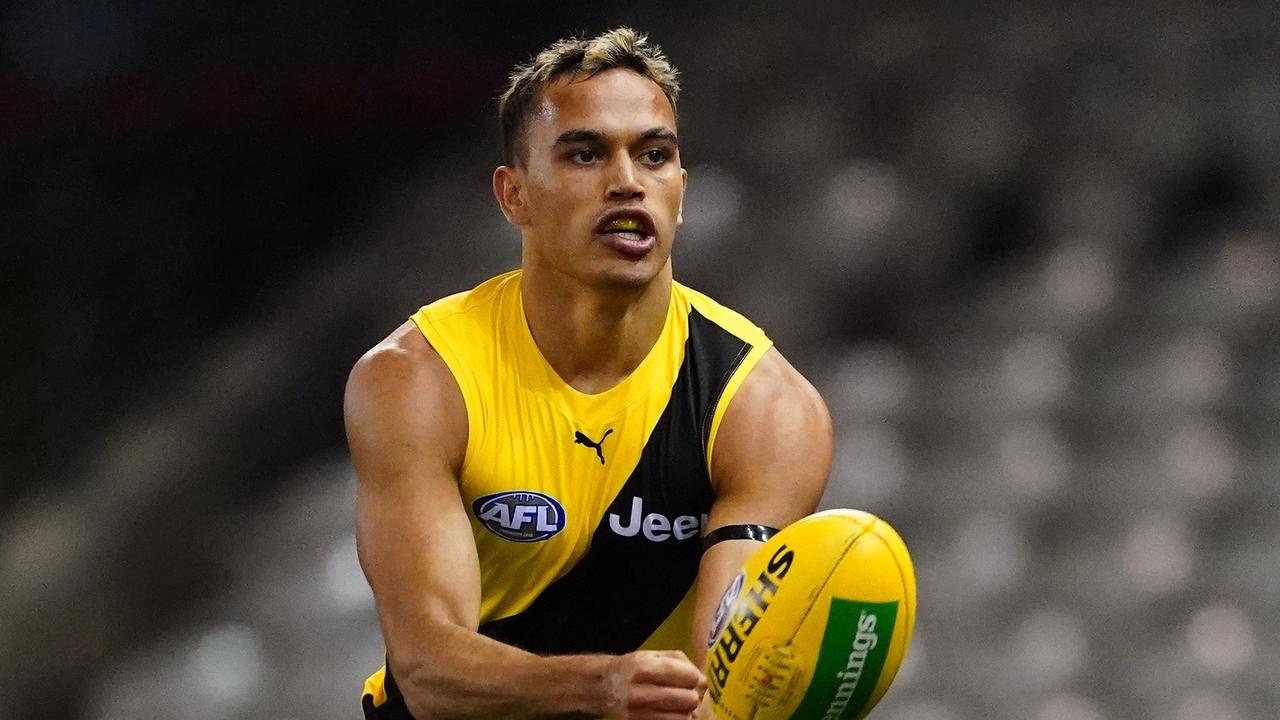 Sydney Stack was picked up by the Tigers during the supplemental selection period in 2019. Picture: AAP