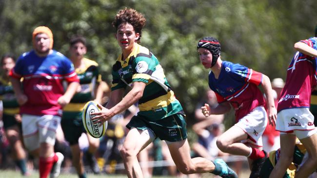 Rocco Gollings playing club rugby on the Gold Coast last season. Photograph: Jason O'Brien