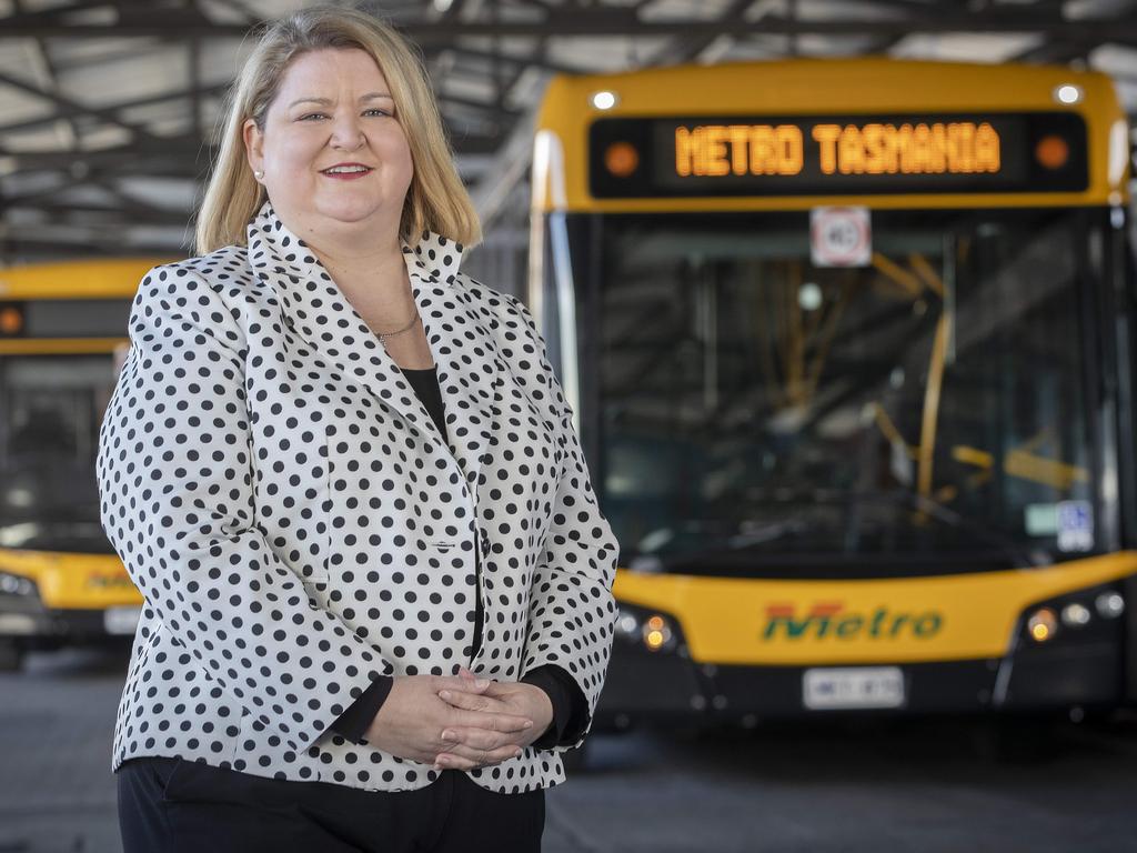 Metro Tasmania CEO Katie Cooper. Picture: Chris Kidd