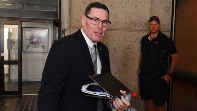 Embattled Townsville mayor Troy Thompson has returned to work. Picture: Evan Morgan