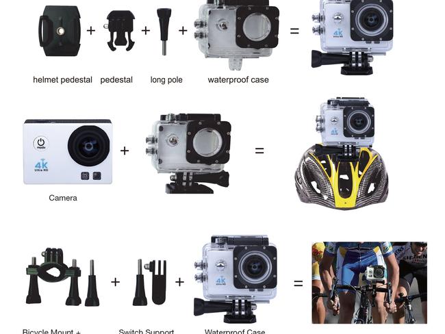 Uiterlijk gastheer schaamte Aldi launching waterproof GoPro rival camera for just $69.99 | Daily  Telegraph