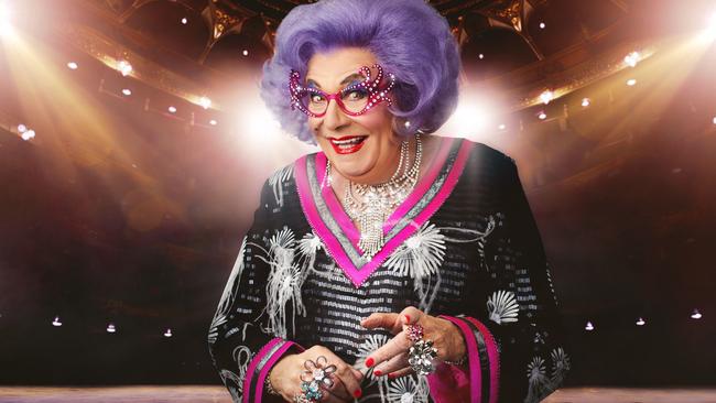 Dame Edna Everage.