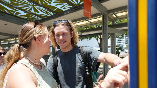 Julian Boehm and Fabienne von Holtum wished there was an easier option to get to Port Douglas from Cairns.