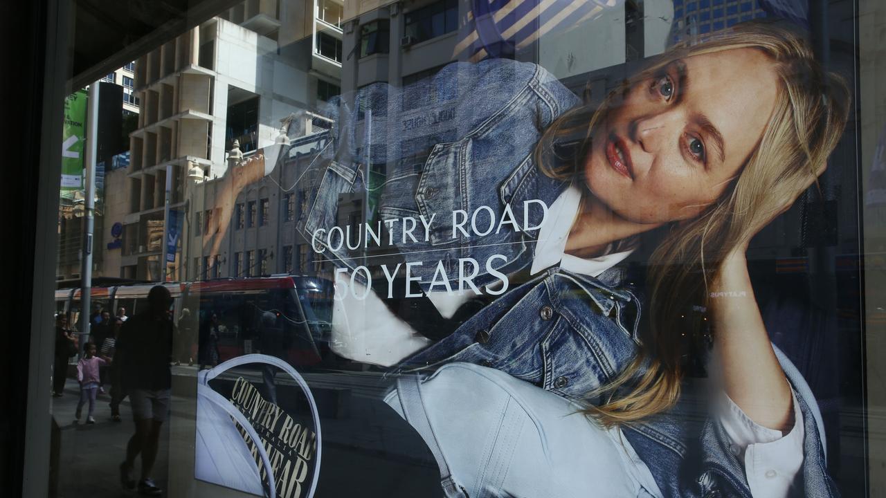 Country Road Group has suffered a sales slump in the six months to Christmas. Picture: Britta Campion