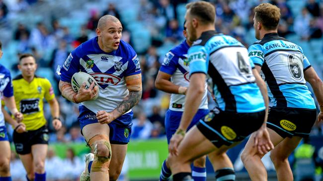 David Klemmer was enormous all year for the Bulldogs. (AAP Image/Brendan Esposito)